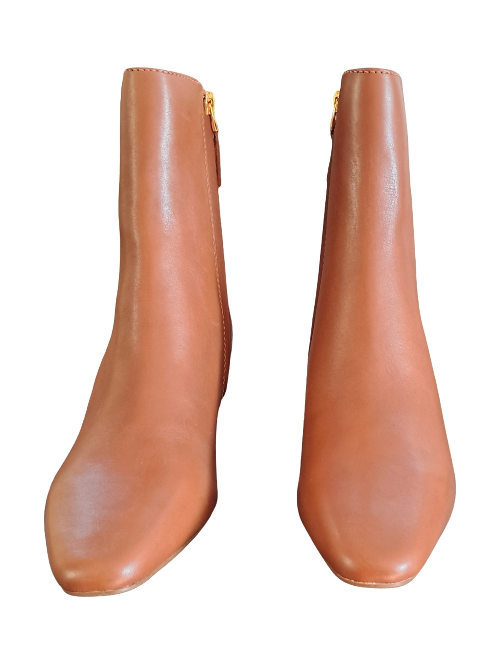 Lauren Ralph Lauren Willa Women's Leather Ankle Boots Polo Tan Various Sizes - Picture 6 of 10